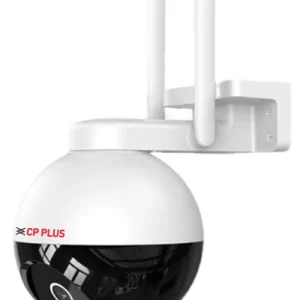 CP Plus CP-Z43Q 4MP WiFi outdoor security camera with 360 degree pan and tilt.